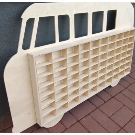 Półka  na resoraki ekspozytor organizer VW T1 do przechowywania autek